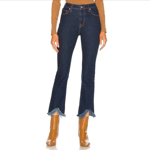 JONATHAN SIMKHAI River High Rise Straight Jeans In Rinse - Picture 1 of 8